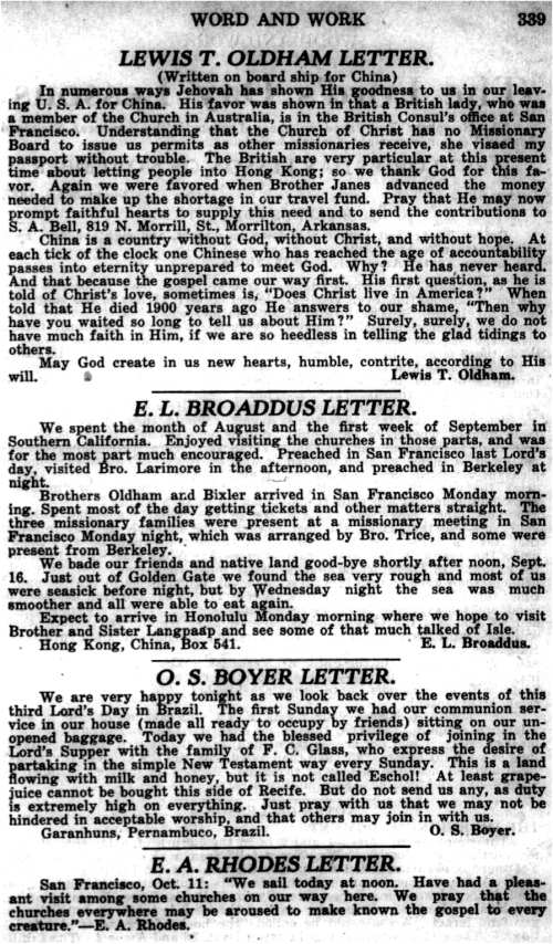 Word and Work, Vol. 20, No. 11, November 1927, p. 339