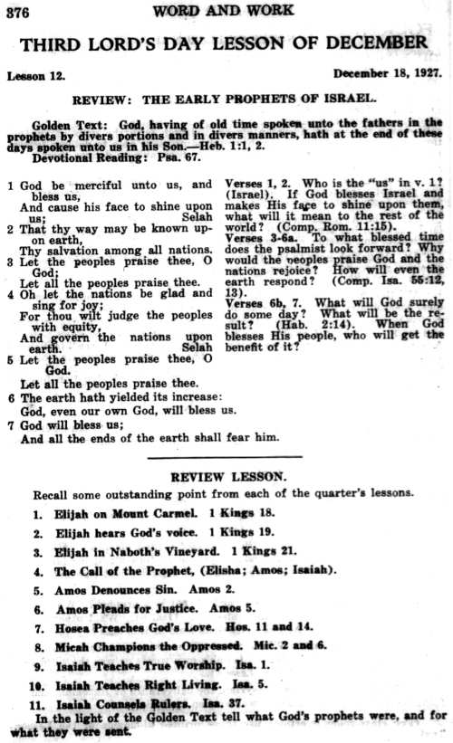 Word and Work, Vol. 20, No. 12, December 1927, p. 376