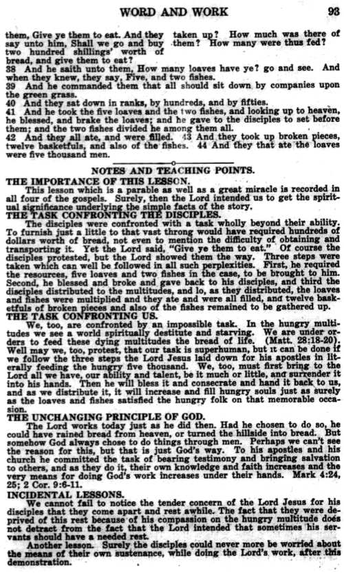 Word and Work, Vol. 21, No. 3, March 1928, p. 93