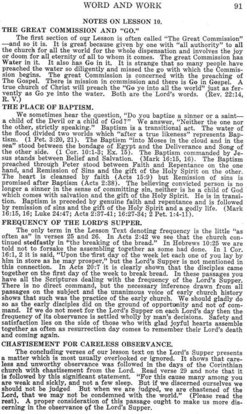 Word and Work, Vol. 22, No. 3, March 1929, p. 91