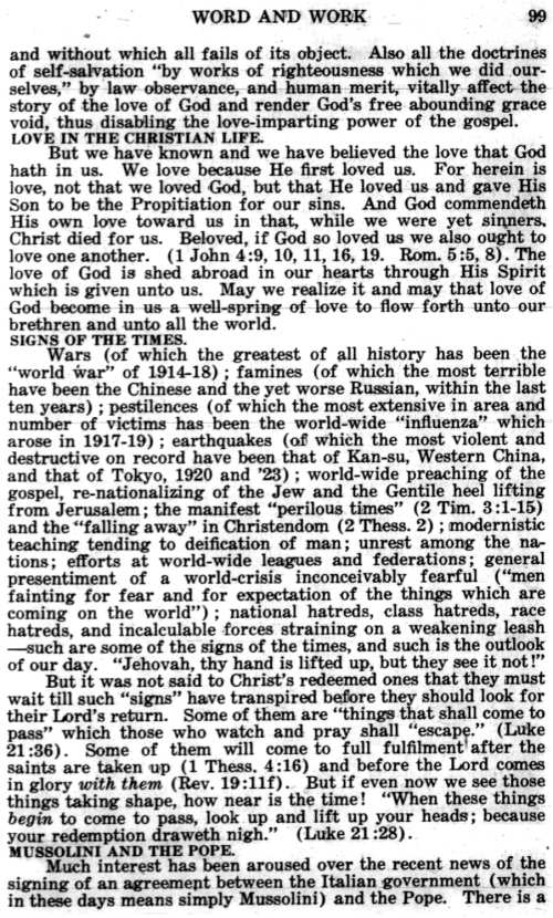 Word and Work, Vol. 22, No. 4, April 1929, p. 99