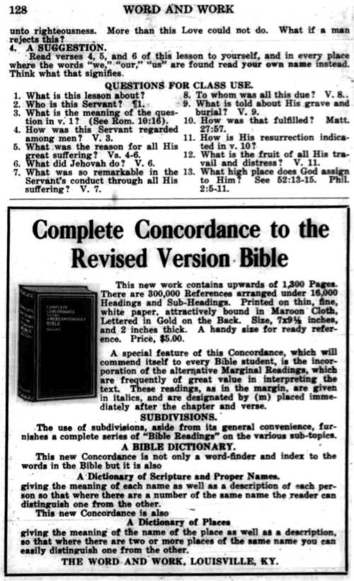 Word and Work, Vol. 22, No. 4, April 1929, p. 128