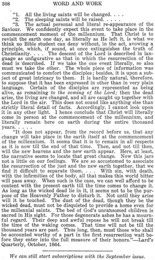 Word and Work, Vol. 22, No. 10, October 1929, p. 308