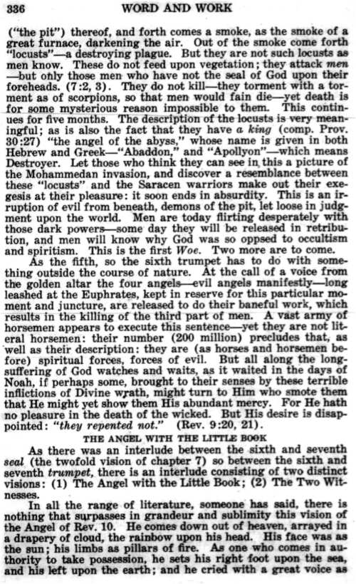 Word and Work, Vol. 22, No. 11, November 1929, p. 336