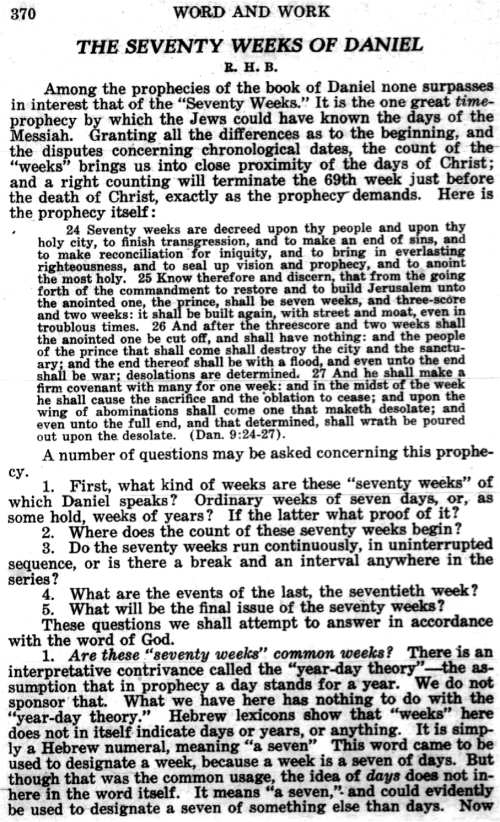 Word and Work, Vol. 22, No. 12, December 1929, p. 370