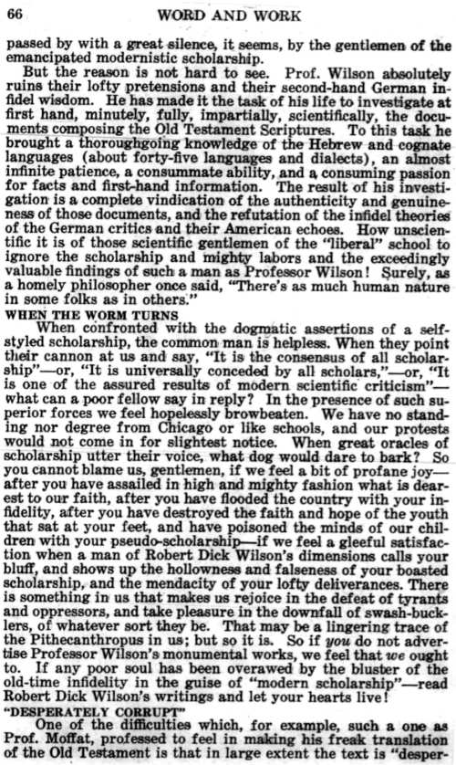 Word and Work, Vol. 23, No. 3, March 1930, p. 66