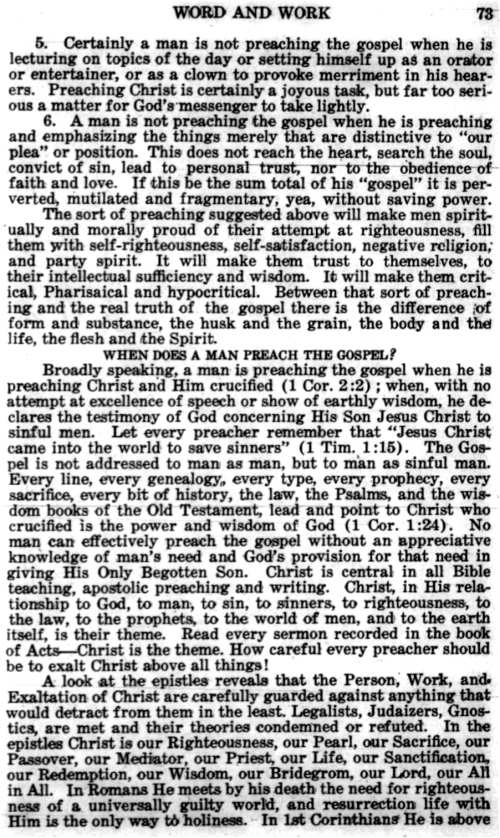 Word and Work, Vol. 23, No. 3, March 1930, p. 73