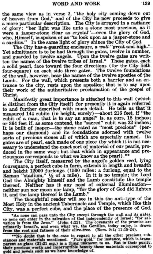 Word and Work, Vol. 23, No. 5, May 1930, p. 139