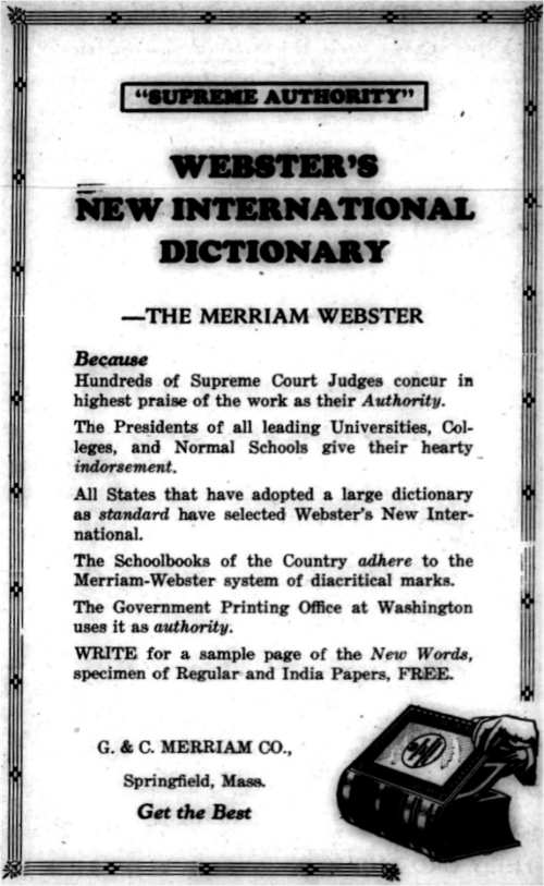 Word and Work, Vol. 23, No. 5, May 1930, p. 160