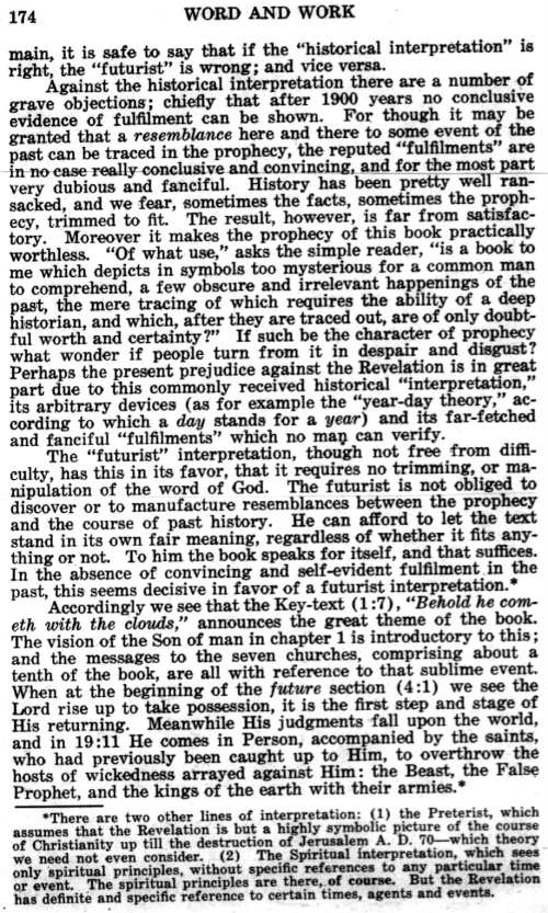 Word and Work, Vol. 23, No. 6, June 1930, p. 174