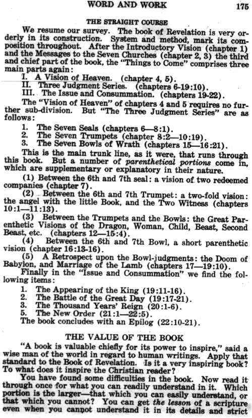 Word and Work, Vol. 23, No. 6, June 1930, p. 175