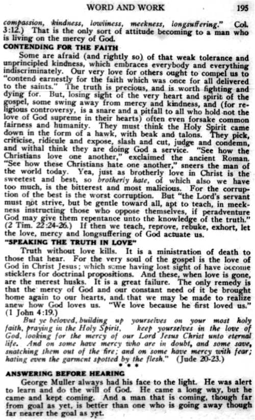 Word and Work, Vol. 23, No. 7, July 1930, p. 195