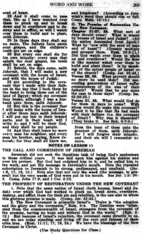 Word and Work, Vol. 23, No. 9, September 1930, p. 269