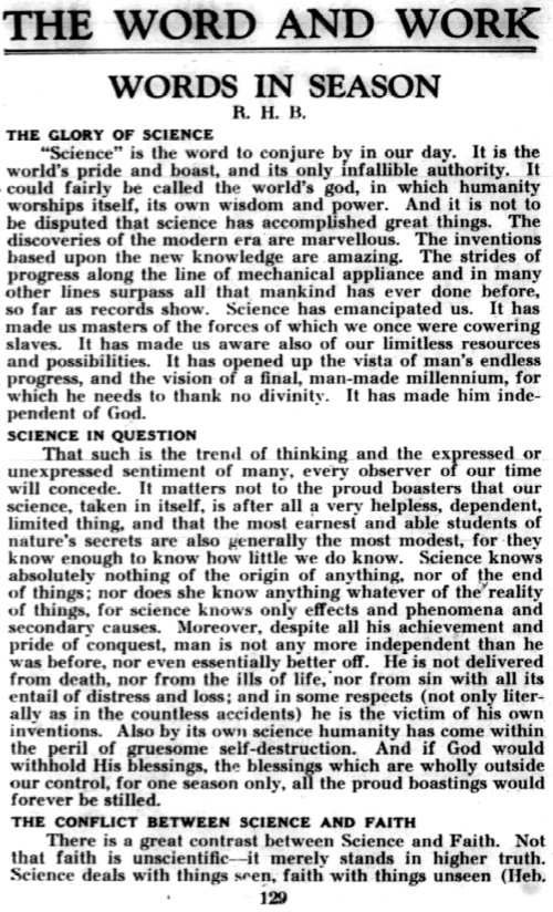 Word and Work, Vol. 24, No. 5, May 1931, p. 129