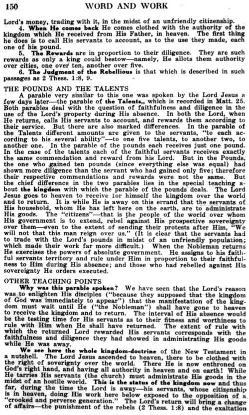 Word and Work, Vol. 24, No. 5, May 1931, p. 150