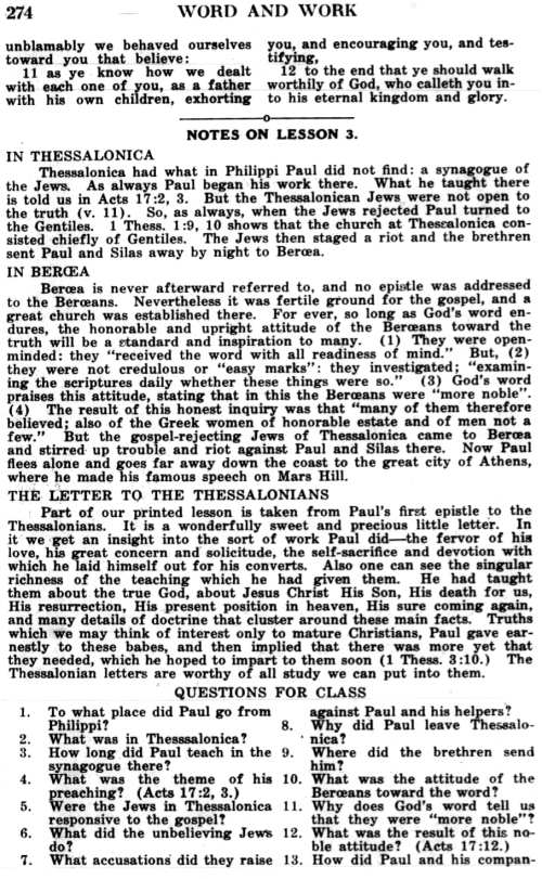 Word and Work, Vol. 24, No. 10, October 1931, p. 274