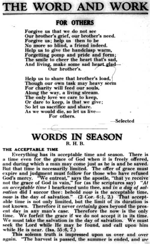 Word and Work, Vol. 24, No. 11, November 1931, p. 277