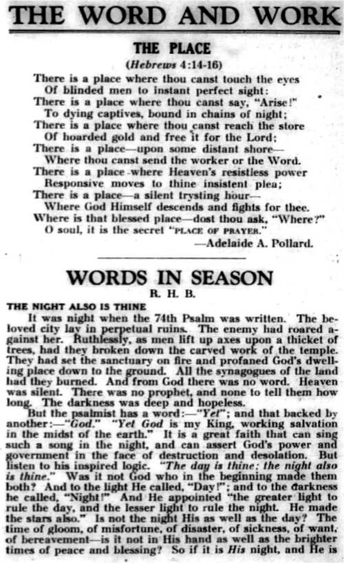 Word and Work, Vol. 25, No. 2, February 1932, p. 33