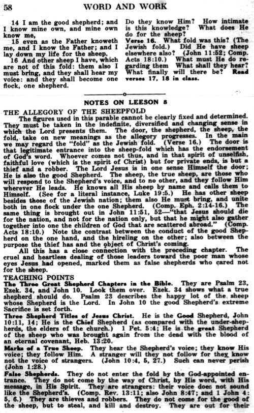 Word and Work, Vol. 25, No. 2, February 1932, p. 58