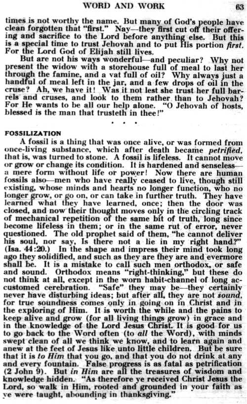 Word and Work, Vol. 25, No. 3, March 1932, p. 63