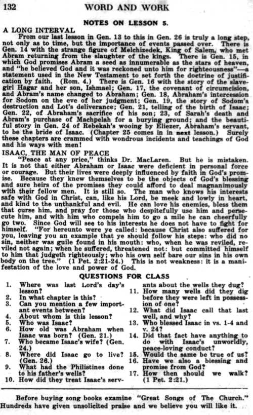 Word and Work, Vol. 25, No. 5, May 1932, p. 132