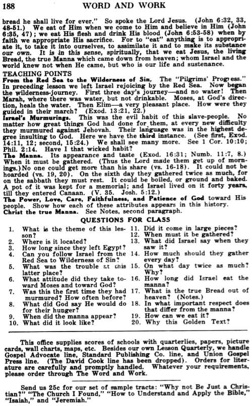 Word and Work, Vol. 25, No. 7, July 1932, p. 188