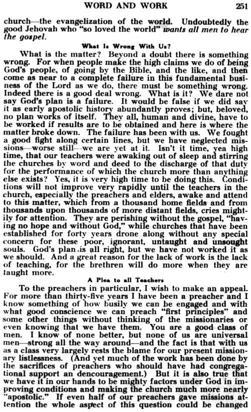 Word and Work, Vol. 25, No. 10, October 1932, p. 251