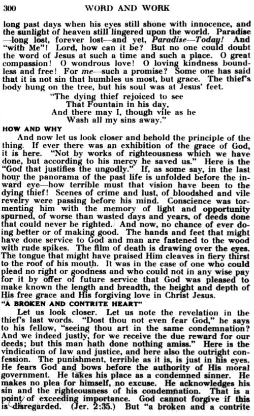 Word and Work, Vol. 25, No. 12, December 1932, p. 300