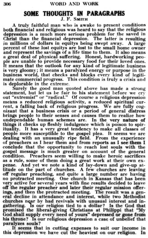 Word and Work, Vol. 25, No. 12, December 1932, p. 306