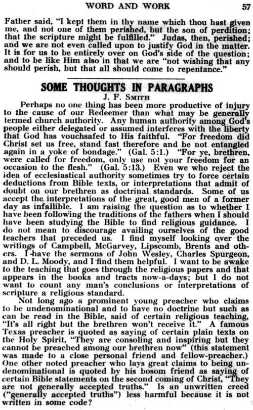 Word and Work, Vol. 26, No. 3, March 1933, p. 57