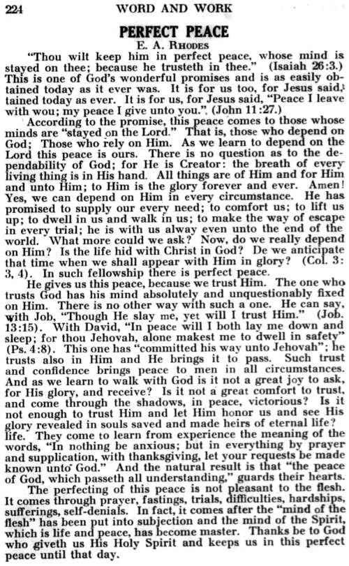 Word and Work, Vol. 26, No. 12, December 1933, p. 224