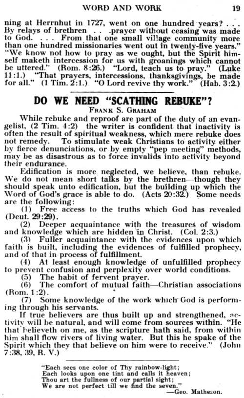 Word and Work, Vol. 27, No. 1, January 1934, p. 19