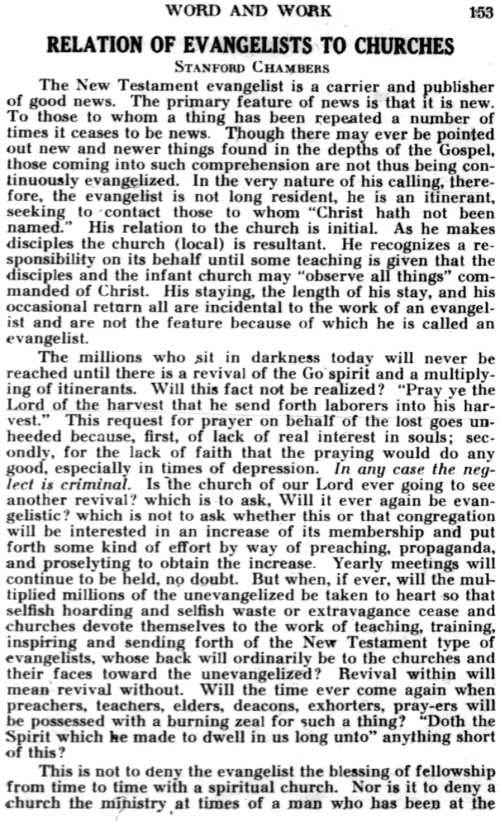 Word and Work, Vol. 28, No. 8, August 1934, p. 153