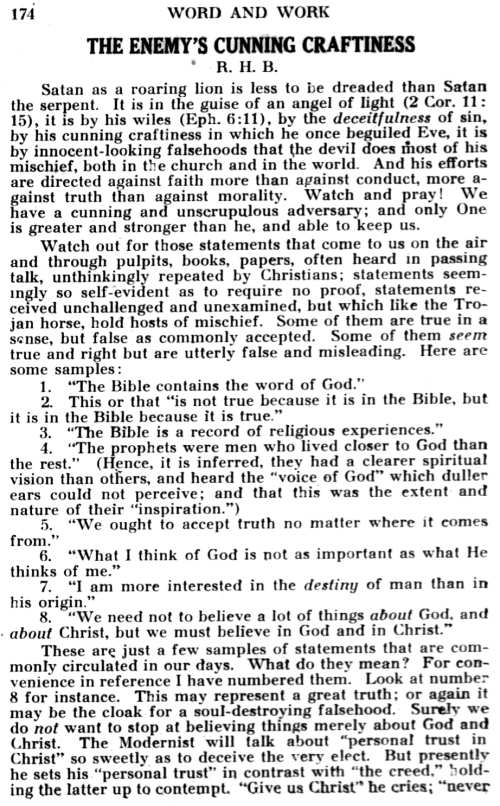 Word and Work, Vol. 28, No. 9, September 1934, p. 174