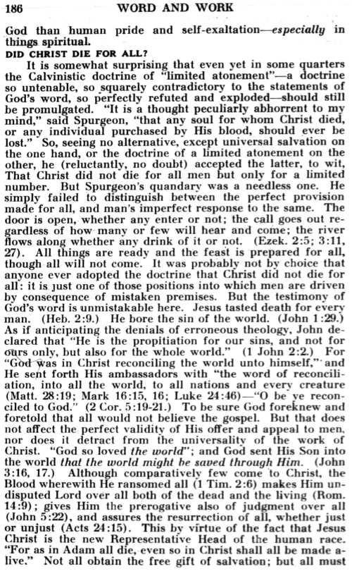 Word and Work, Vol. 28, No. 10, October 1934, p. 186