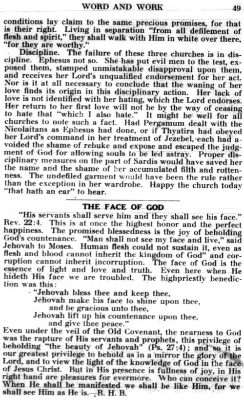 Word and Work, Vol. 29, No. 3, March 1935, p. 49