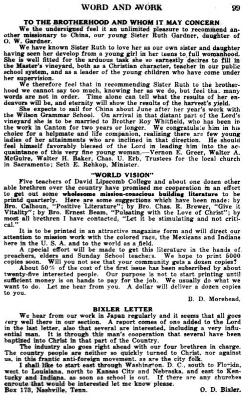 Word and Work, Vol. 29, No. 5, May 1935, p. 99