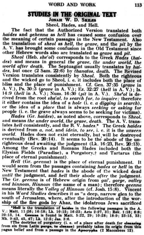 Word and Work, Vol. 29, No. 6, June 1935, p. 113