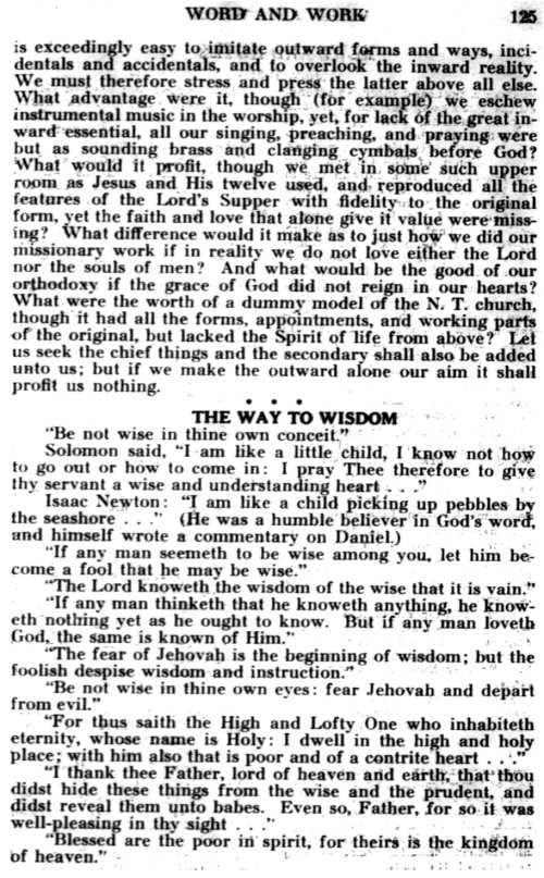 Word and Work, Vol. 29, No. 7, July 1935, p. 125