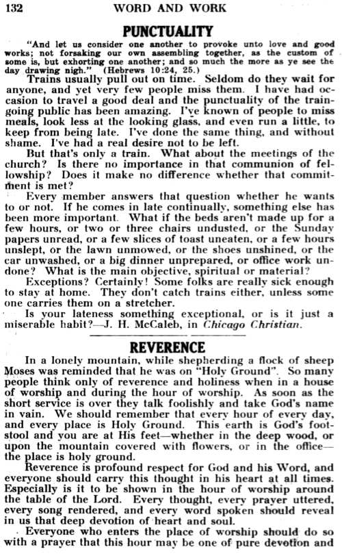 Word and Work, Vol. 29, No. 7, July 1935, p. 132