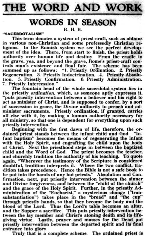 Word and Work, Vol. 29, No. 8, August 1935, p. 141