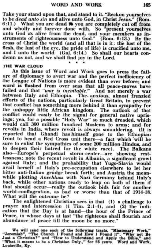 Word and Work, Vol. 29, No. 9, September 1935, p. 165