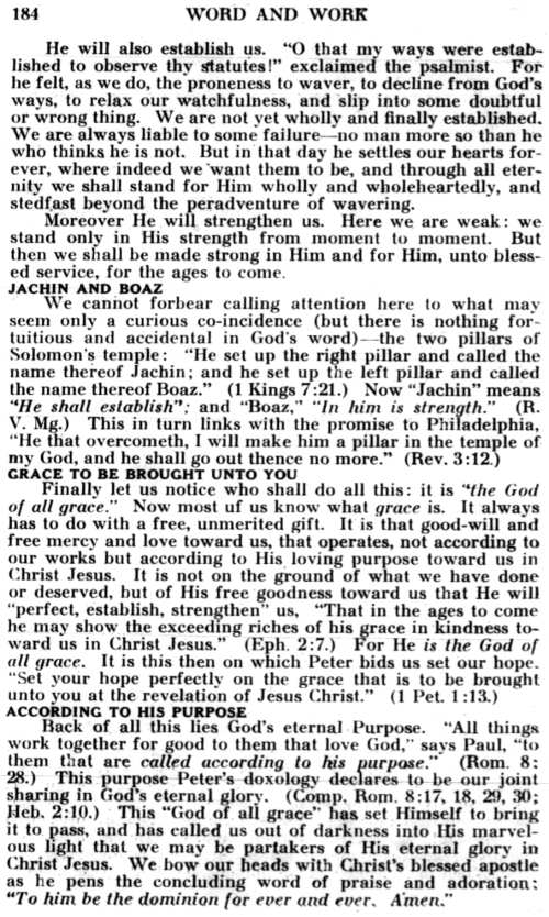 Word and Work, Vol. 29, No. 10, October 1935, p. 184