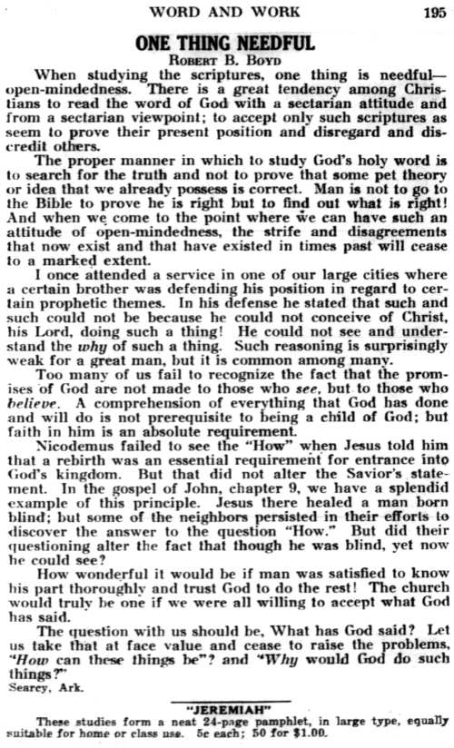 Word and Work, Vol. 29, No. 10, October 1935, p. 195