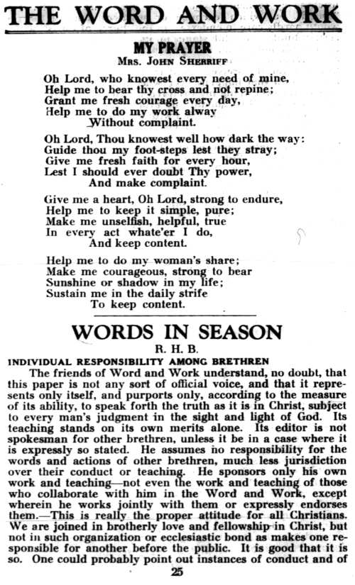 Word and Work, Vol. 30, No. 2, February 1936, p. 25