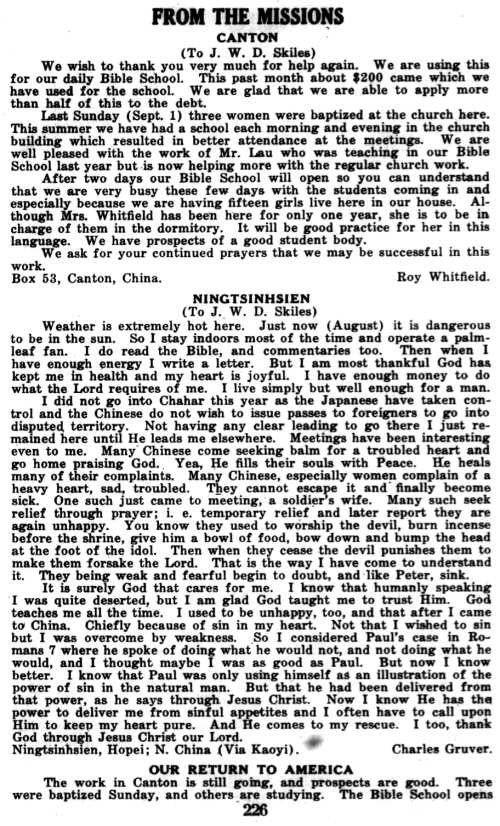 Word and Work, Vol. 30, No. 11, November 1936, p. 226