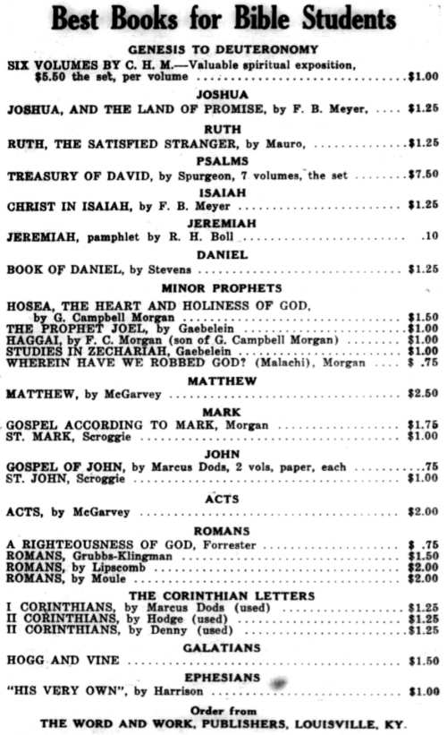 Word and Work, Vol. 30, No. 12, December 1936, p. 252