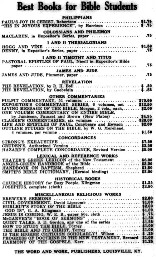 Word and Work, Vol. 30, No. 12, December 1936, p. 253