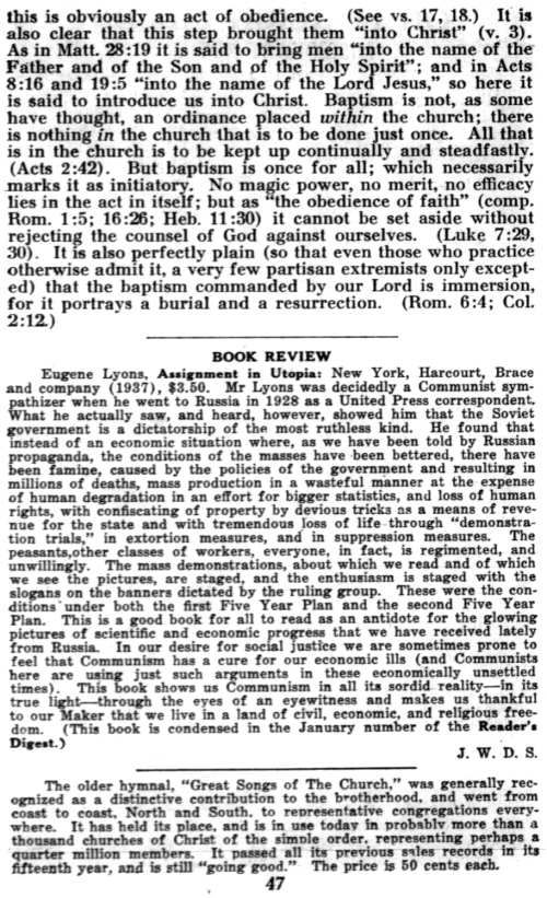 Word and Work, Vol. 32, No. 2, February 1938, p. 47