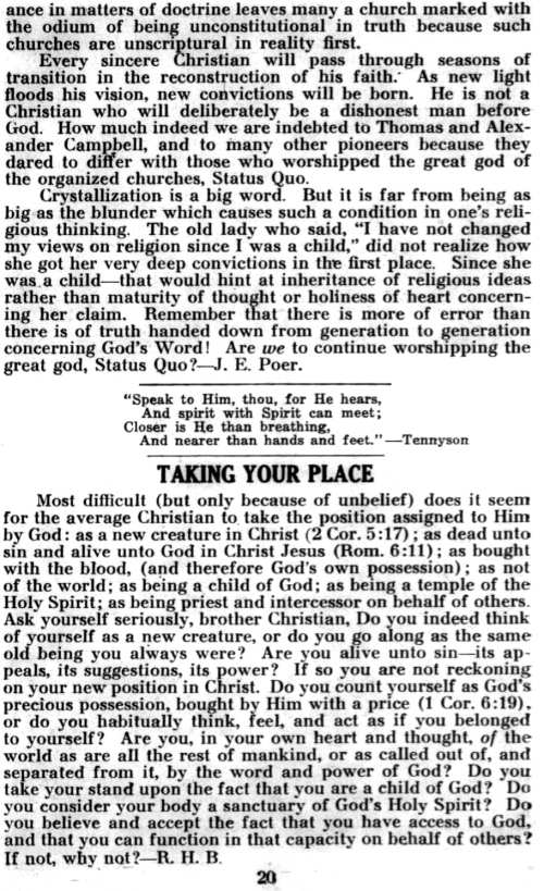 Word and Work, Vol. 34, No. 1, January 1940, p. 20